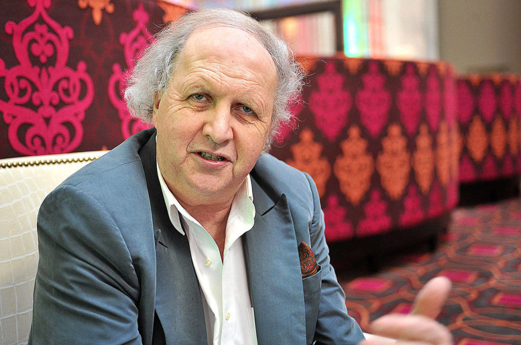 Alexander McCall Smith, who is 70, started writing books just 20 years ago. Since then he has authored over 100 titles. (Sharon Gekoski-Kimmel/Philadelphia Inquirer)
