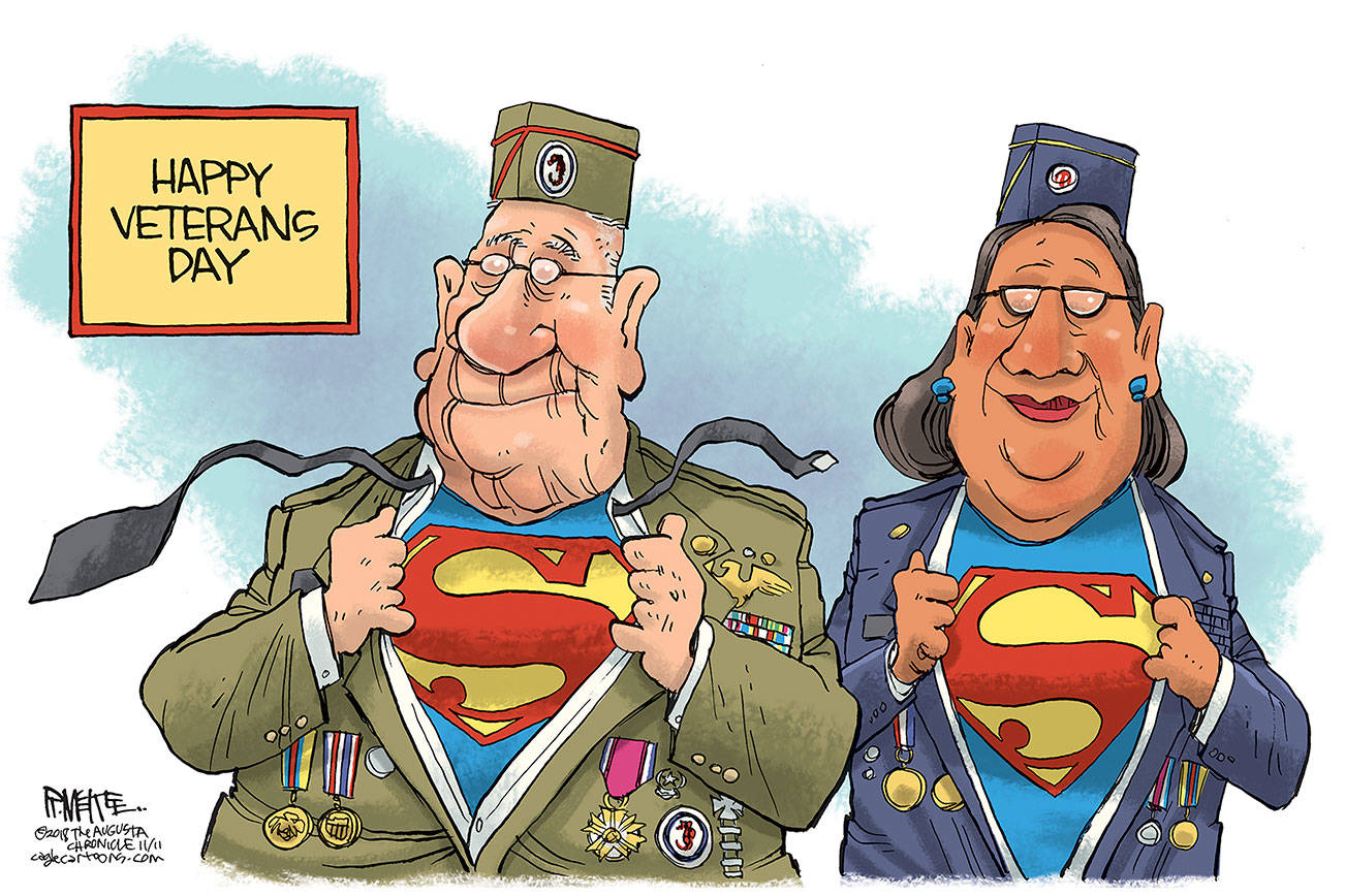 Editorial cartoons for Sunday, Nov. 11, Veterans Day | HeraldNet.com