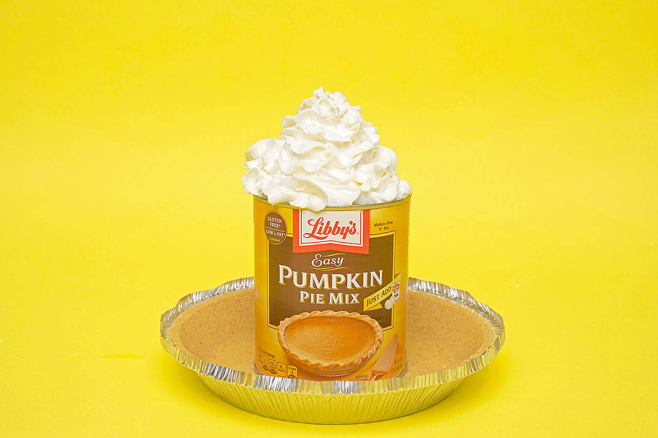 Libby’s canned pumpkin, a holiday classic. (Calvin B. Alagot/Los Angeles Times)