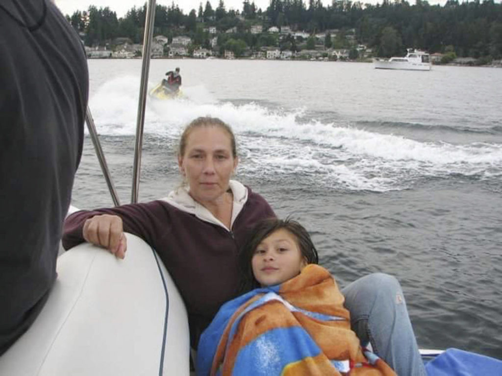 Alyssa Noceda with her grandmother Diane Pierson. (Courtesy of Rachelle Palmer)
