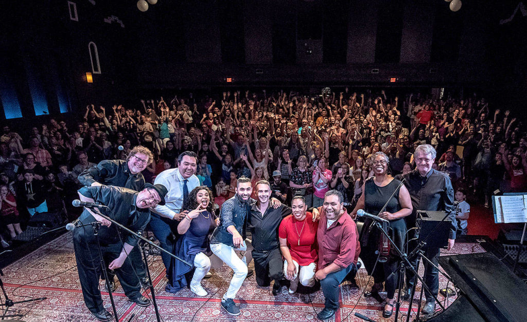 Rise Up performs its own renditions of popular songs from the “Hamilton” musical. (Mirifoto)
