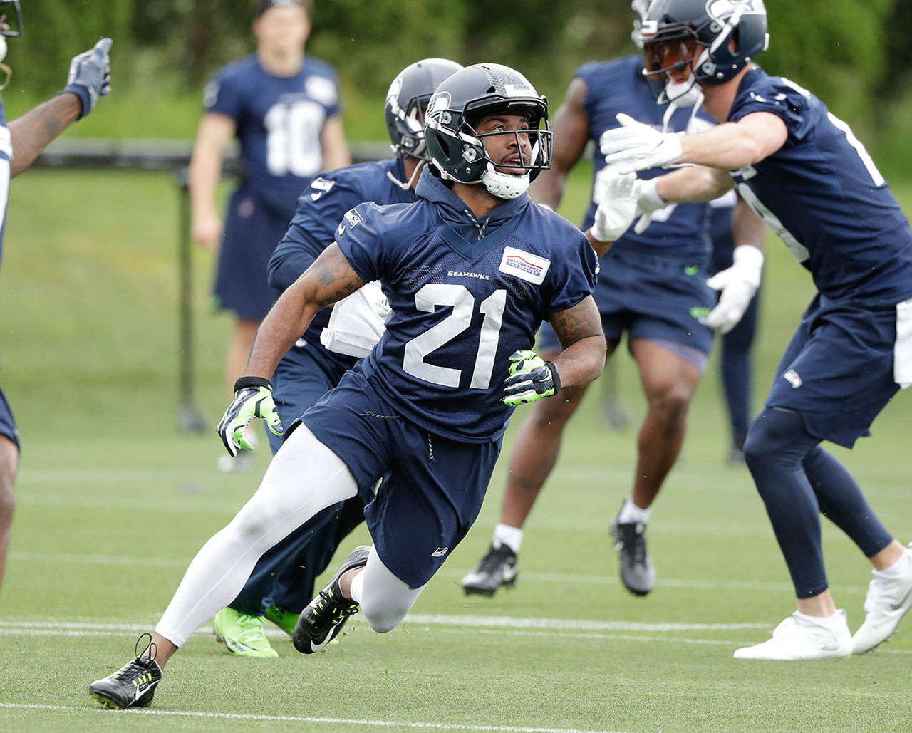 Seahawks’ McKissic returns to practice