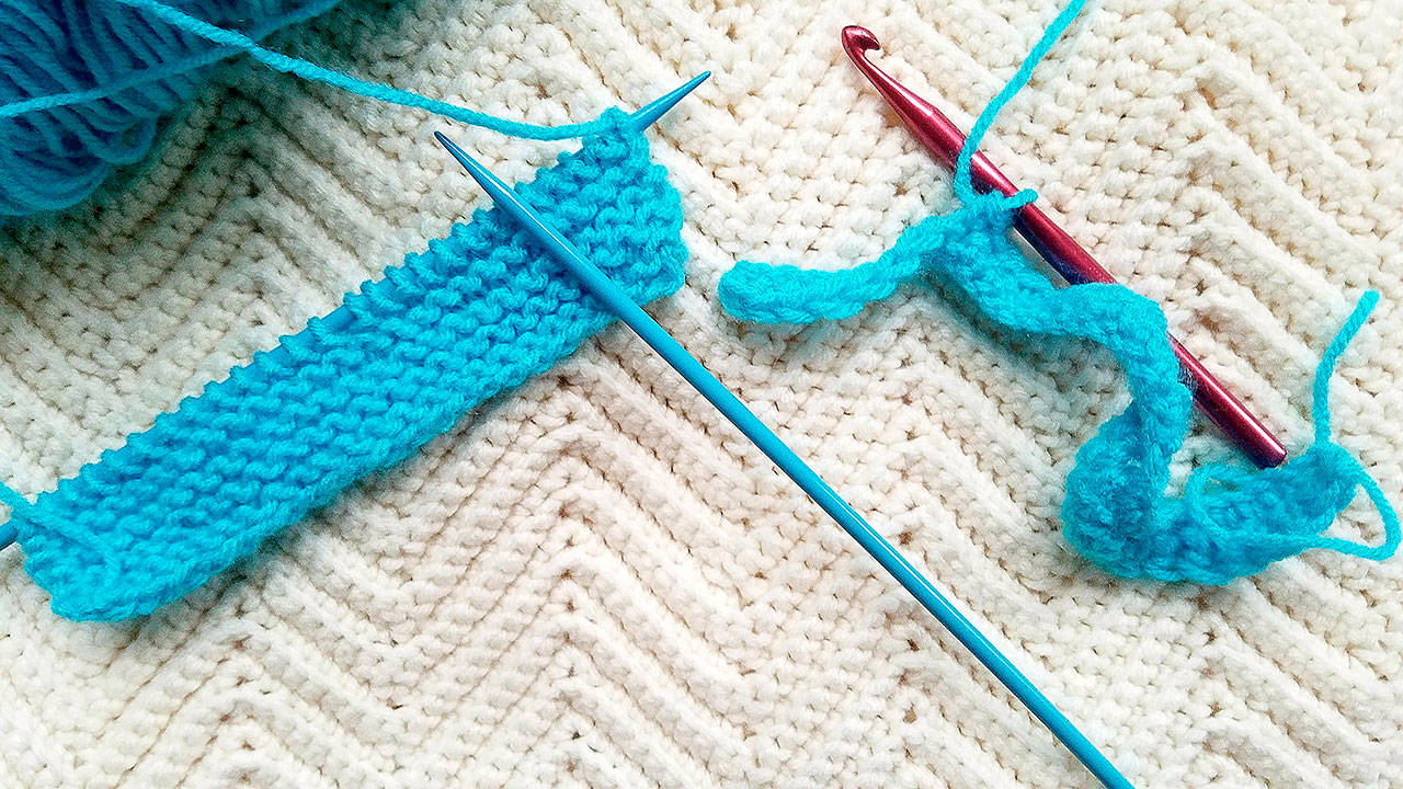 Favorite pastimes like knitting and crocheting turn ugly for those who suffer from tendinitis. (Jennifer Bardsley)