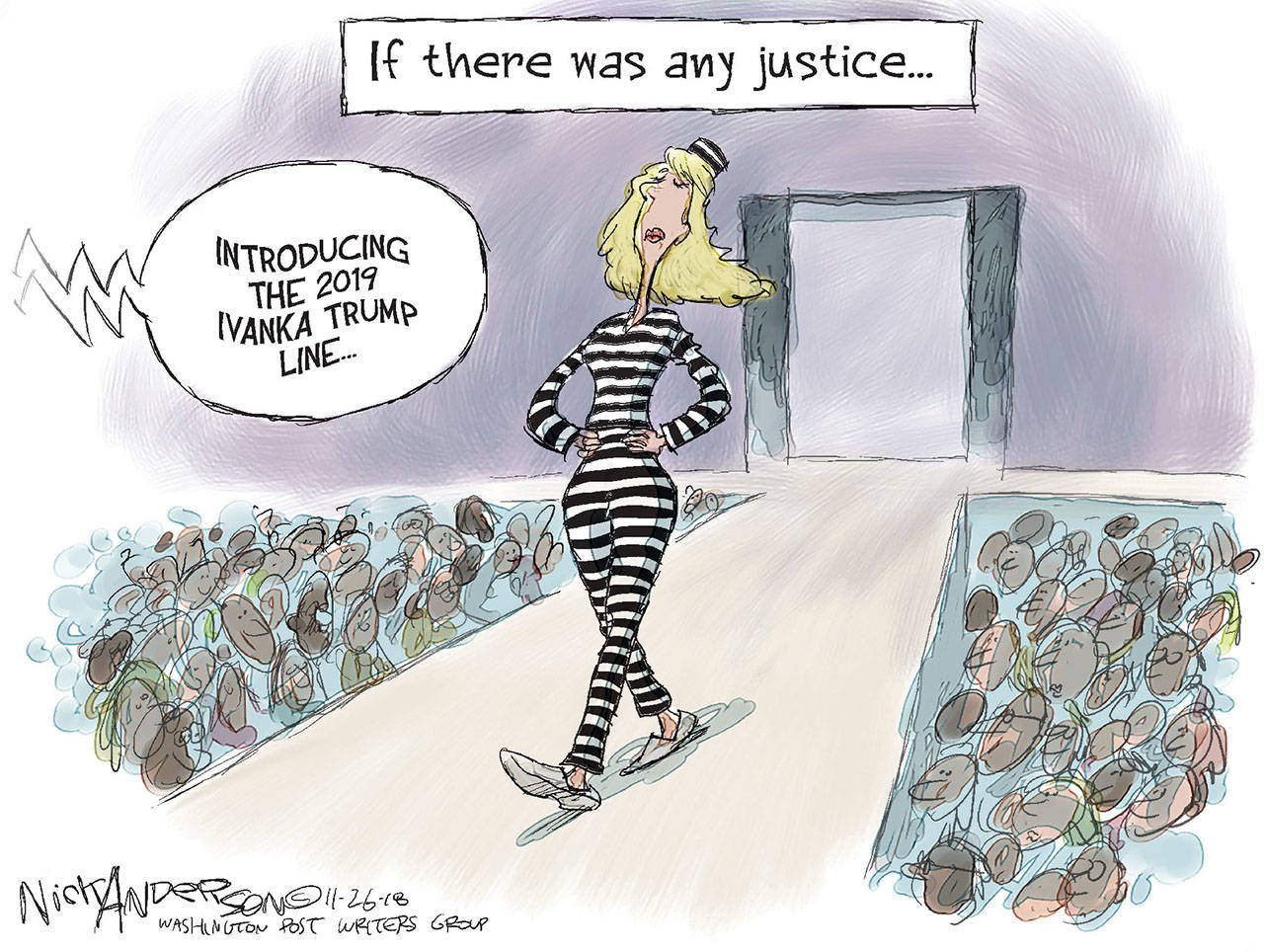 Editorial cartoons for Saturday, Nov. 24