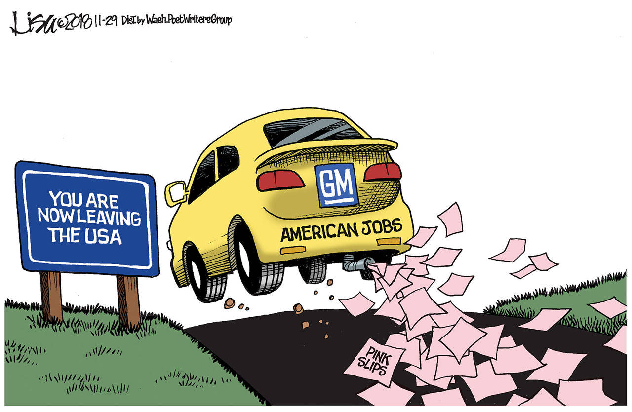 Editorial cartoons for Friday, Nov. 30