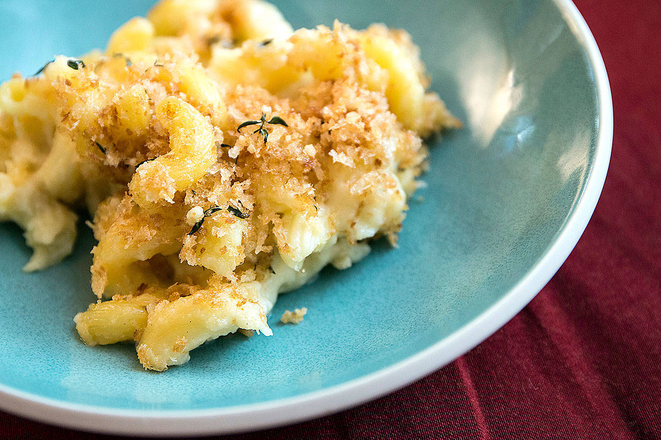 Easy homemade mac and cheese calls for a bechamel sauce