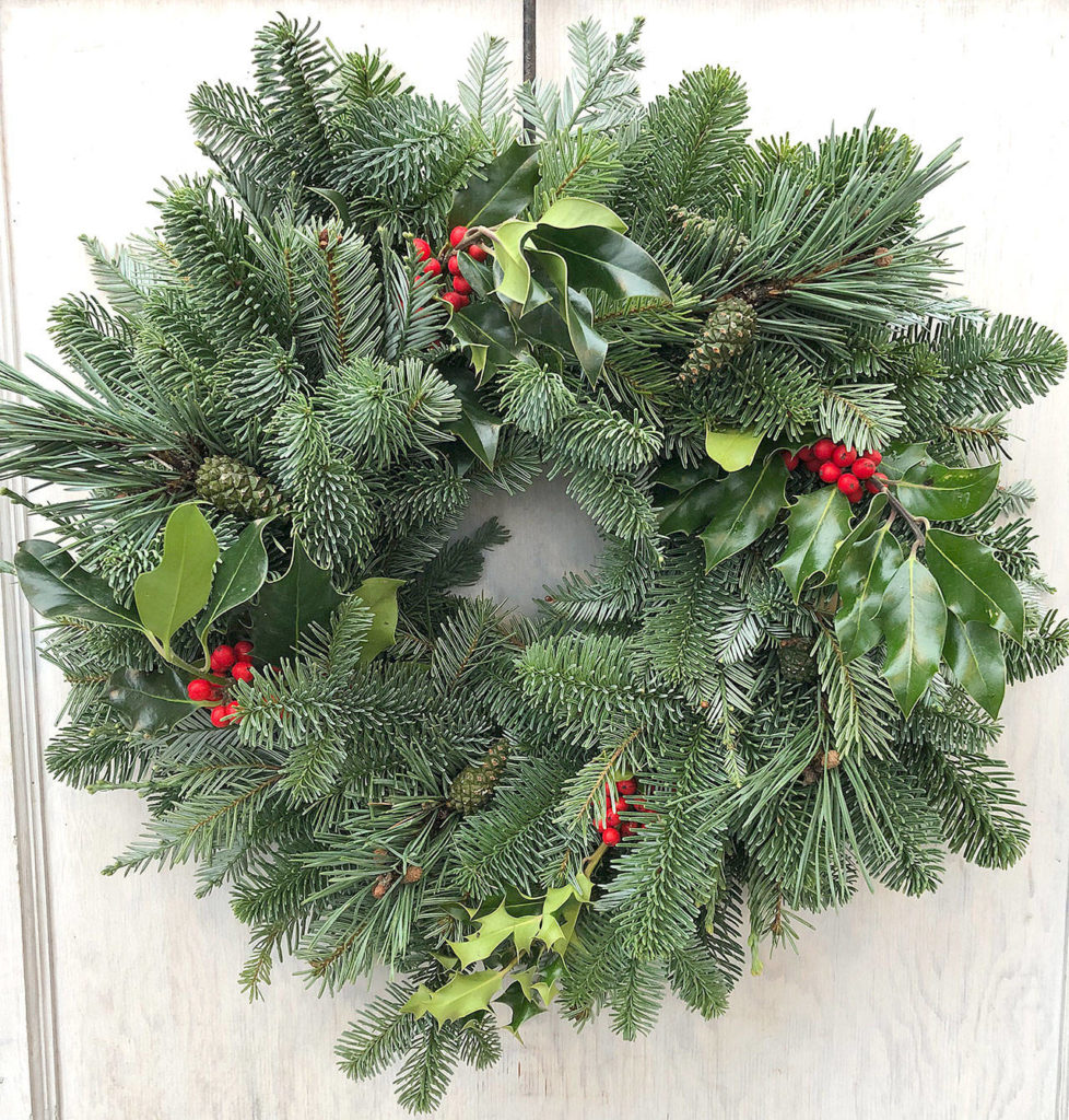 Traditional wreath (Nicole Phillips)
