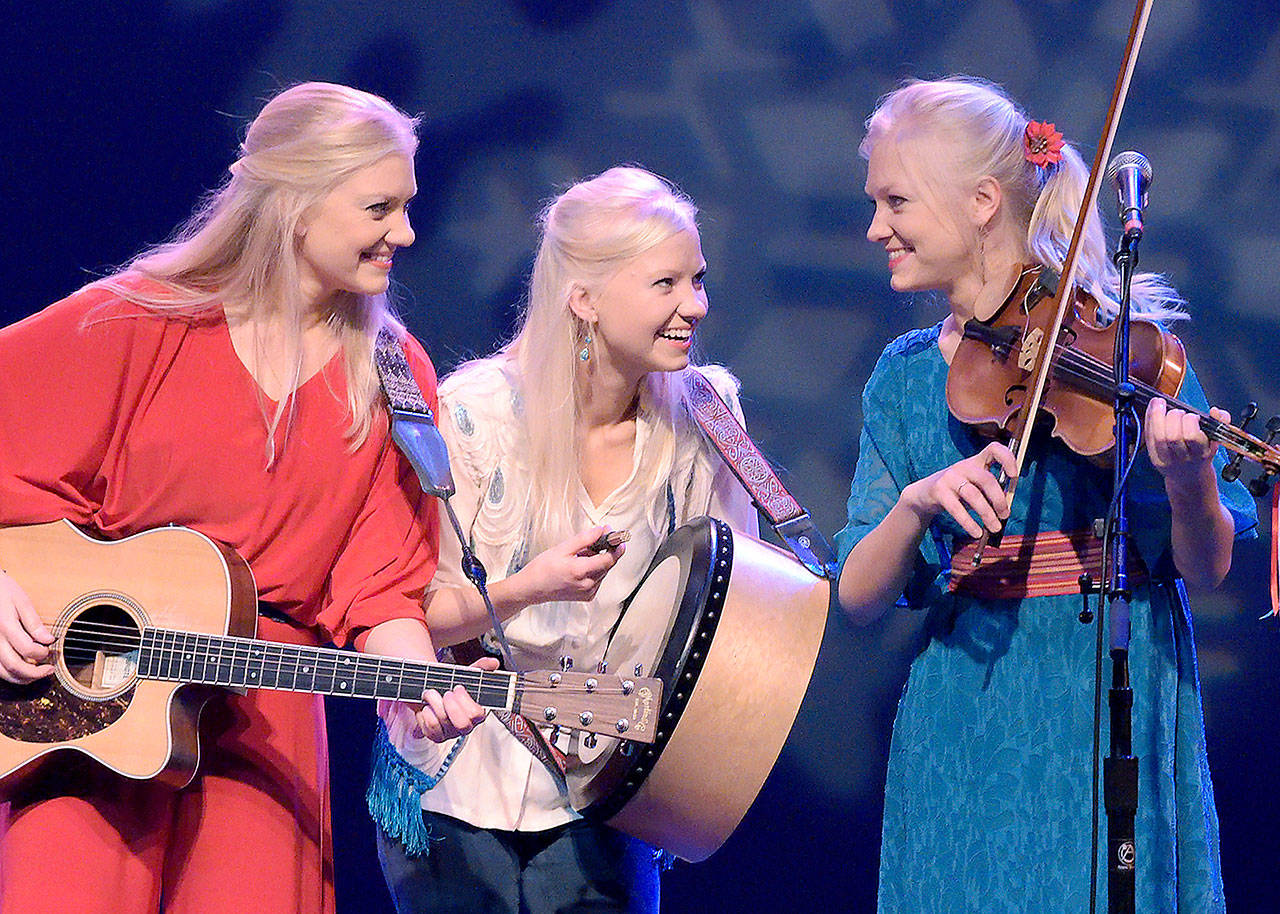 Edmonds’ own Gothard Sisters will perform their Celtic Christmas concert tonight at the Edmonds Center for the Arts. (Jerry and Lois Photography)