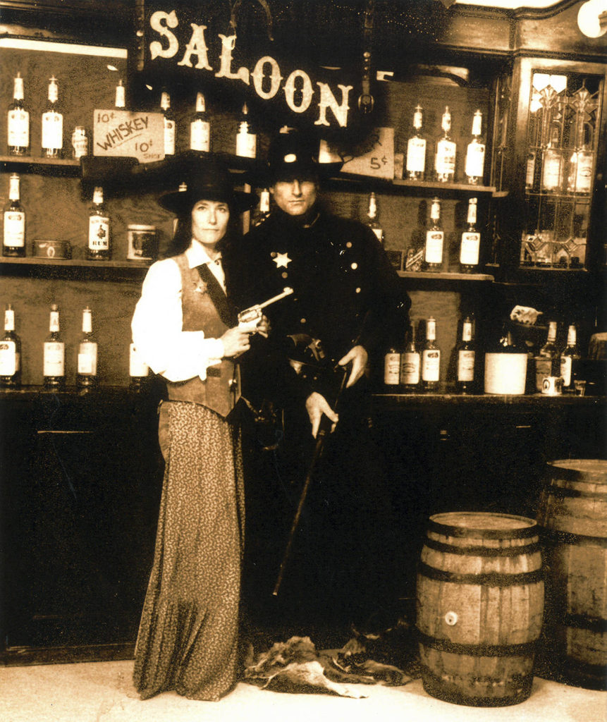 Former deputy prosecutor Lisa Paul (left), who retired in 2017, and retiring Snohomish County Prosecutor Mark Roe are dressed up for a photo on their honeymoon 25 years ago. (Family photo)
