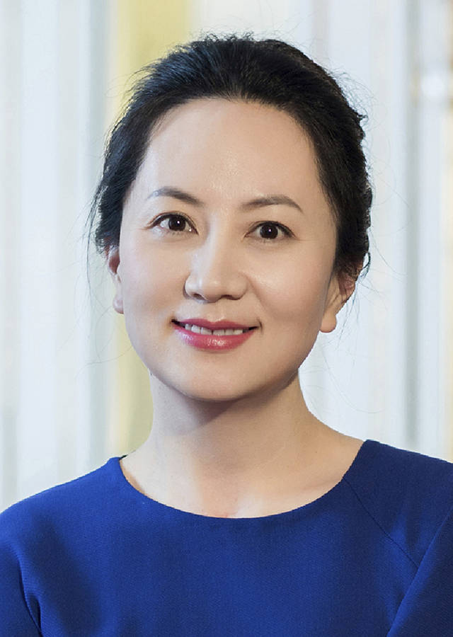 Huawei’s chief financial officer Meng Wanzhou was arrested in a case that adds to technology tensions with Washington and threatens to complicate trade talks. (Huawei via AP)