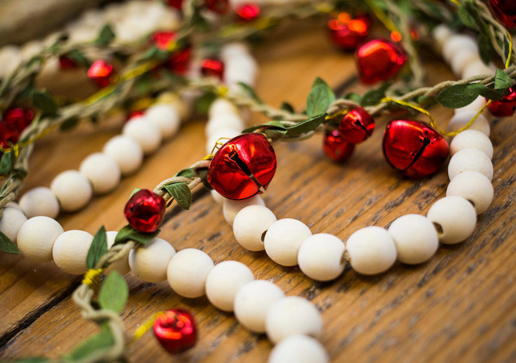 Today’s holiday decor look is clean and unfussy. (Andy Bronson / The Herald)
