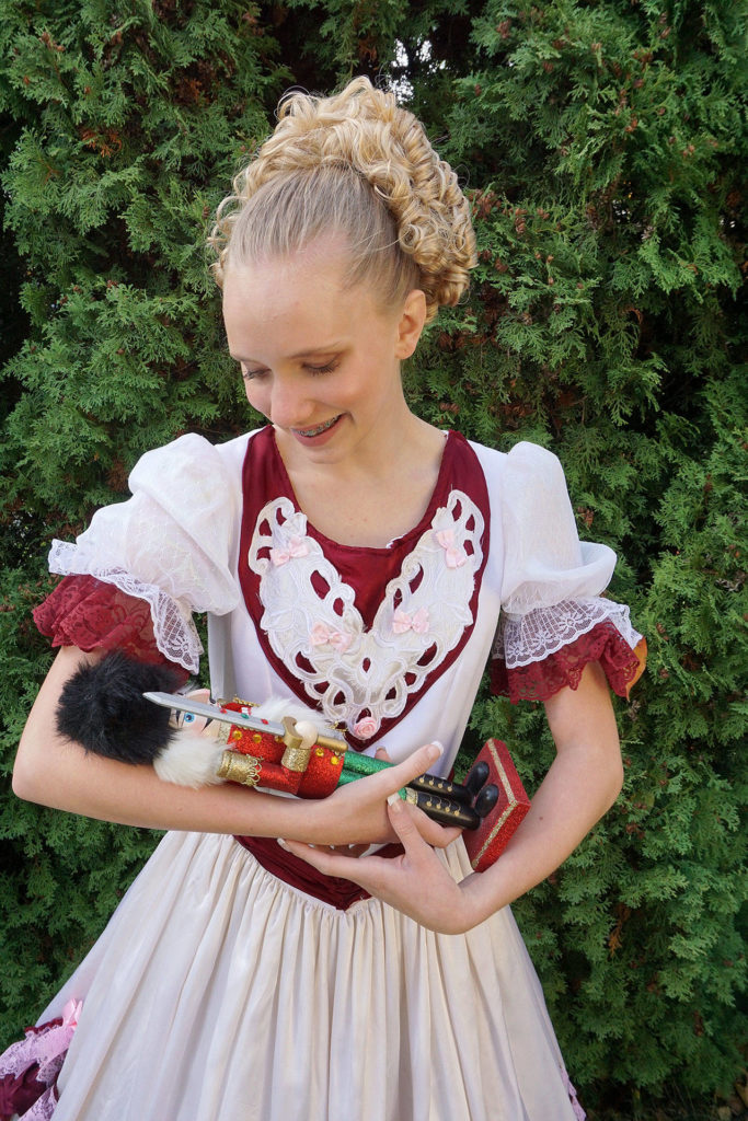 Taylor Carlson, a freshman at Kamiak High School, is Clara in Alderwood Dance Spectrum’s “A Storybook Nutcracker.” (Alderwood Dance Spectrum)

