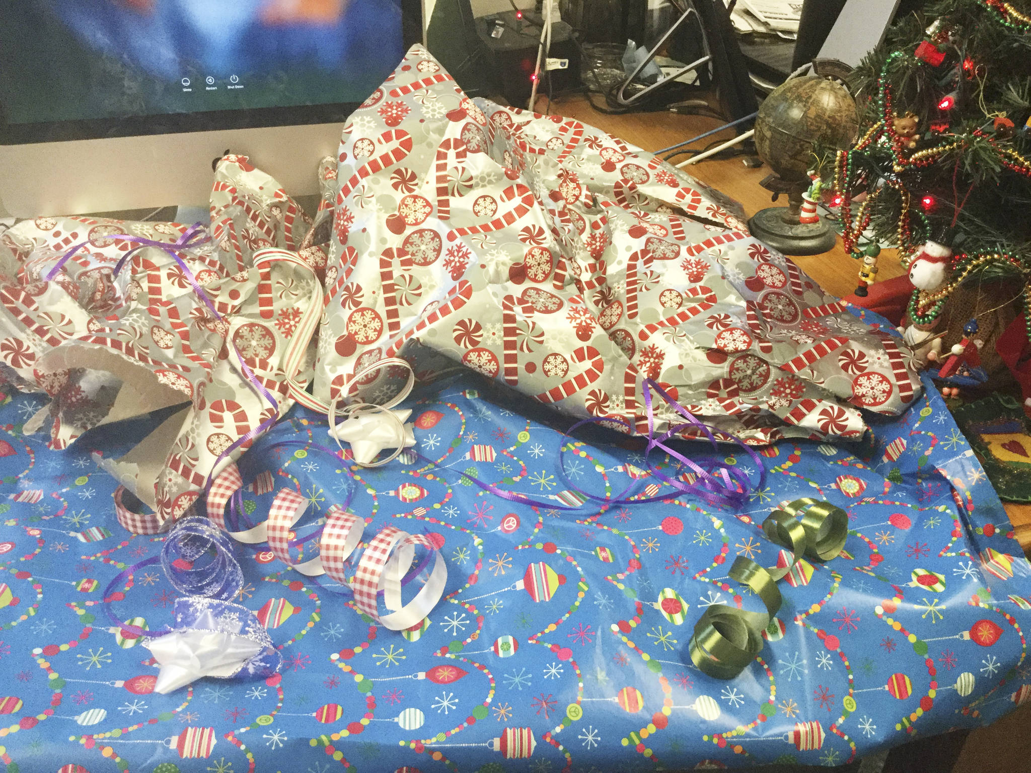 Gift wrap may be fine for recycling if it’s glitter-free. (Arlington Times)