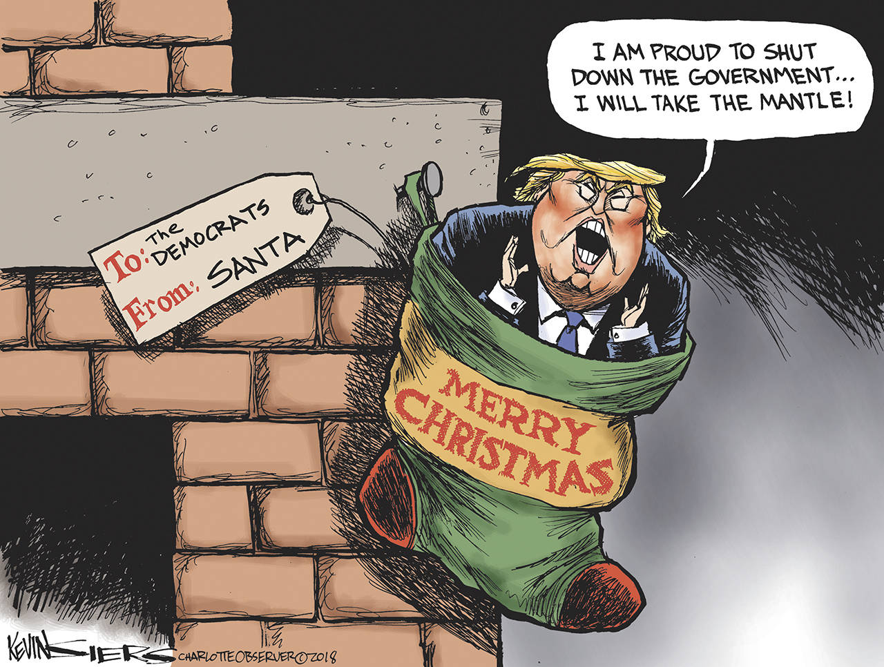 Editorial cartoons for Thursday, Dec. 13