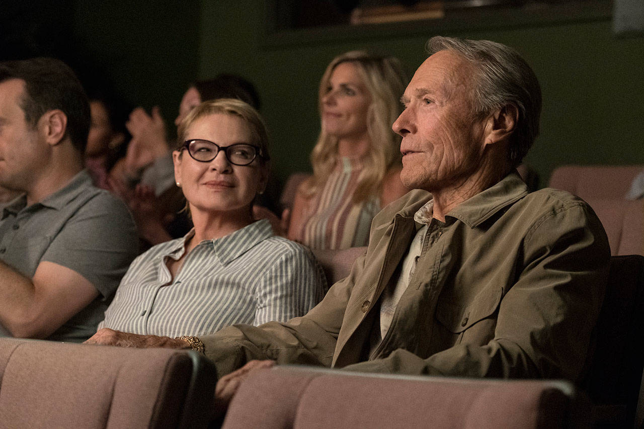 Dianne Wiest and Clint Eastwood star in “The Mule.” (Claire Folger/Warner Bros. Pictures via AP)