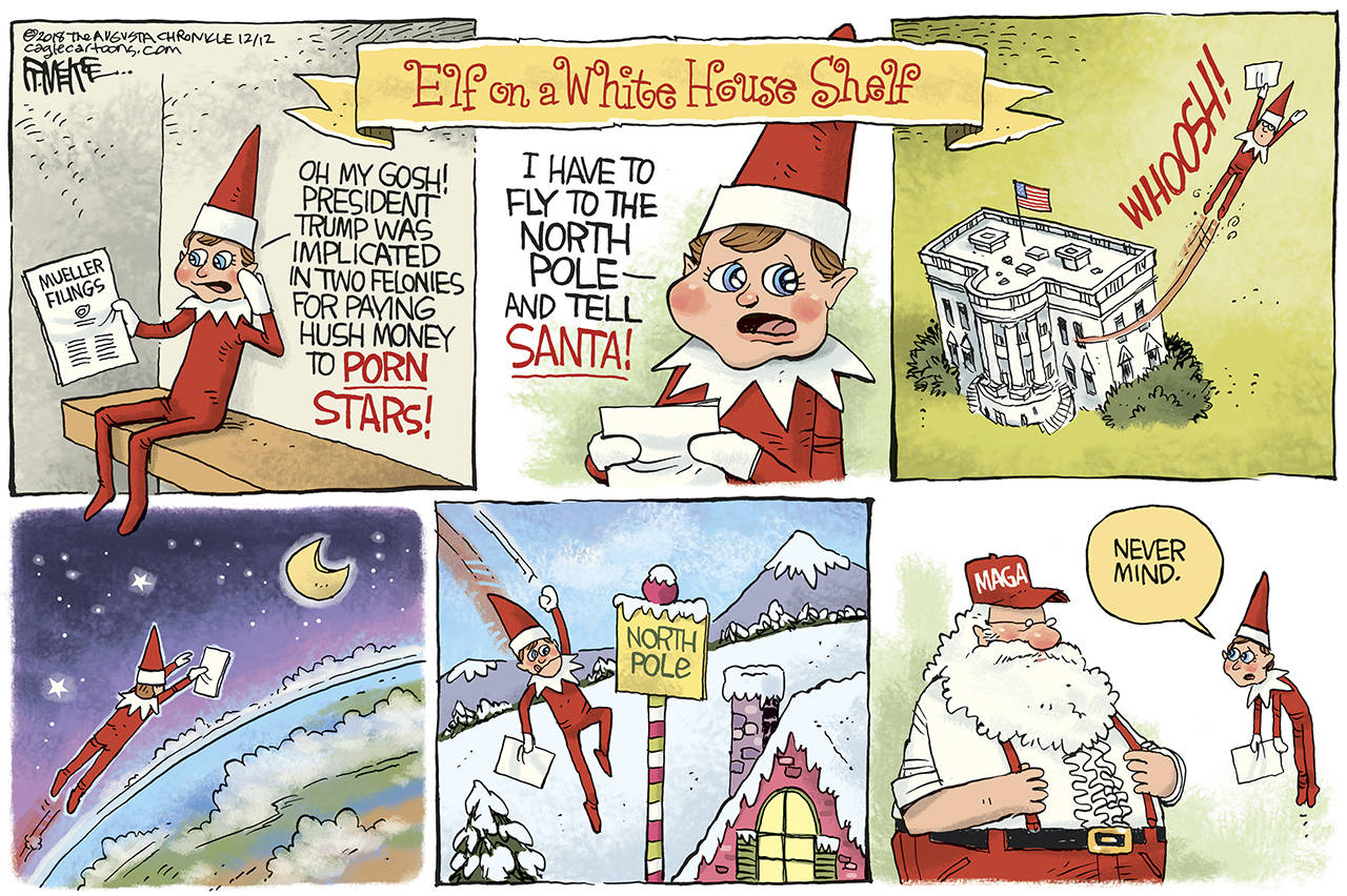 Editorial cartoons for Friday, Dec. 14