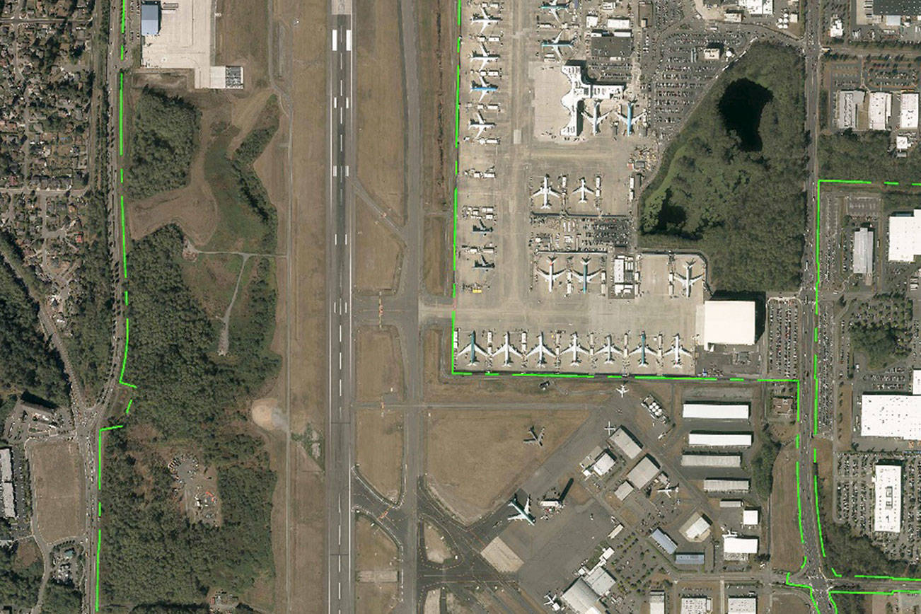 Boeing has its eye on 58 acres on west side of Paine Field