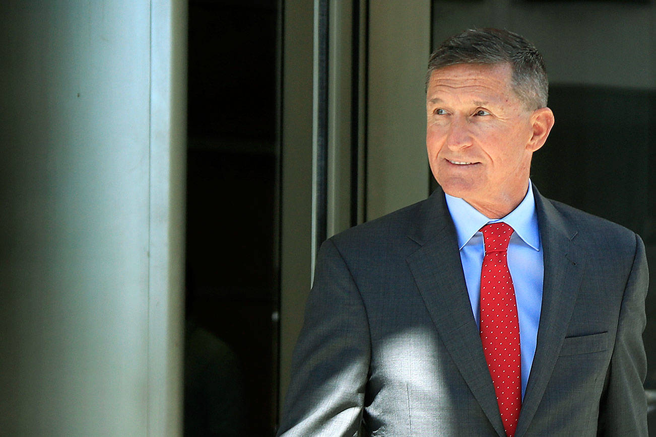 Flynn heads to sentencing, with 'Good luck' wish from Trump | HeraldNet.com