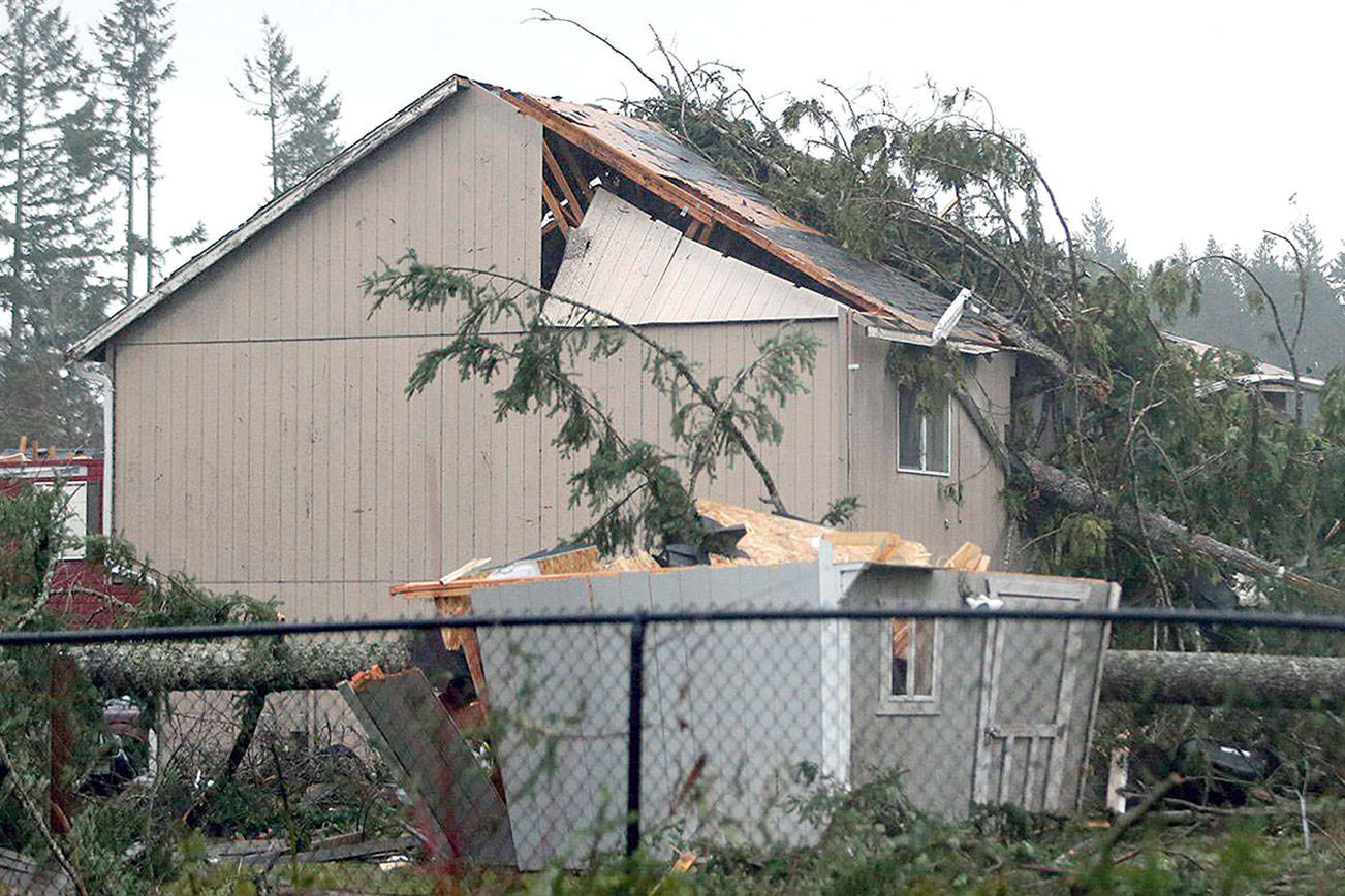 ‘Catastrophic’ tornado hits neighborhood near Port Orchard