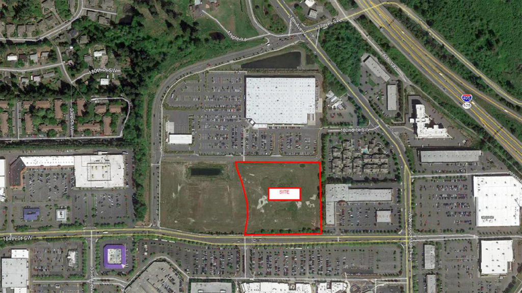 Vicinity aerial map (Home Depot)
