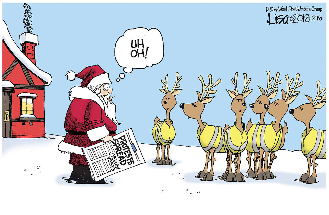 Editorial cartoons for Thursday, Dec. 20