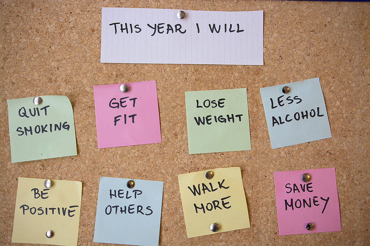 So you’ve made a New Year’s resolution. Now take the time to make sure that you are positioned to reach your goal. (Getty Images)