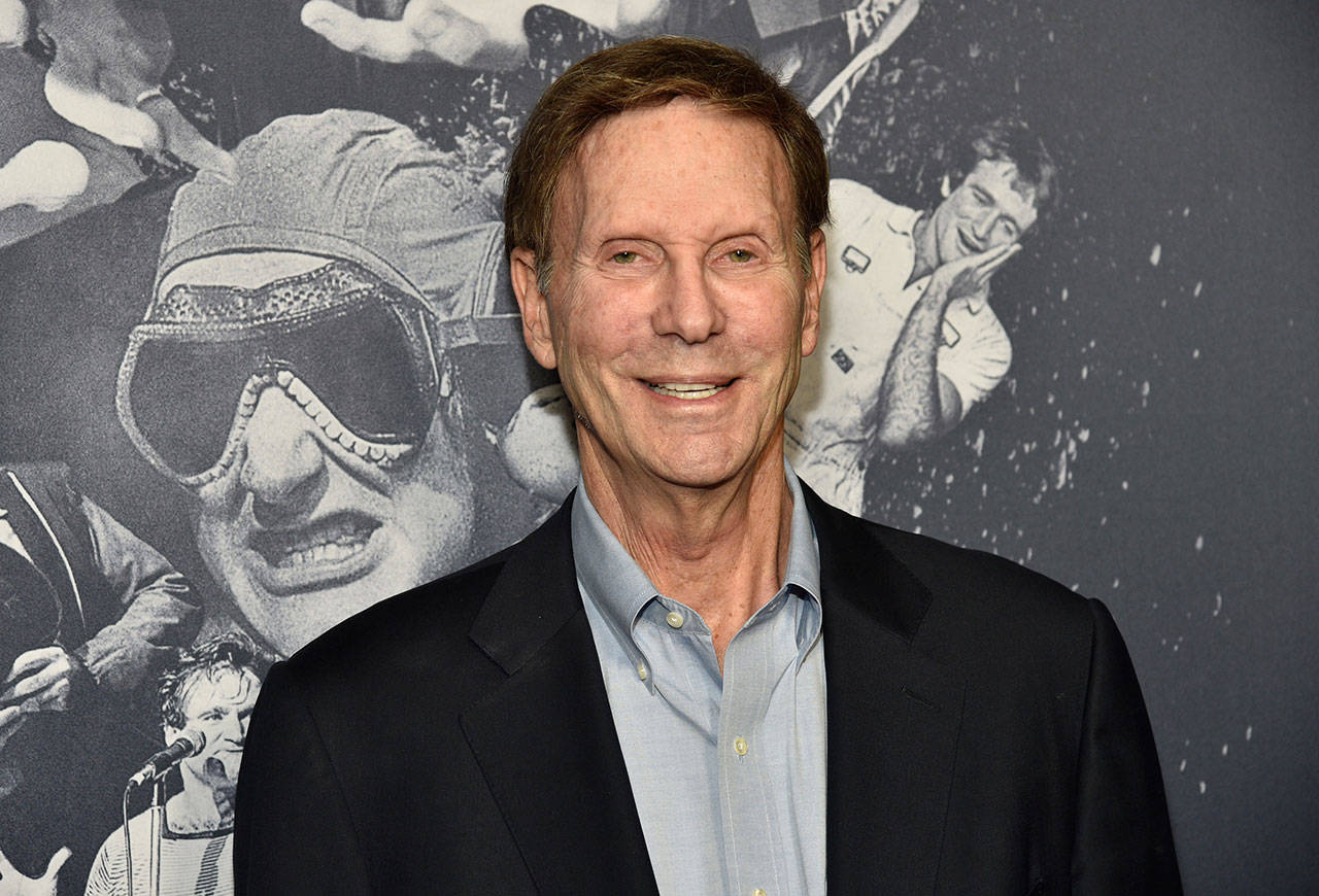 Bob Einstein arrives at the Los Angeles premiere of “Robin Williams: Come Inside My Mind” at the TCL Chinese Theatre in late summer. (Chris Pizzello / AP file)