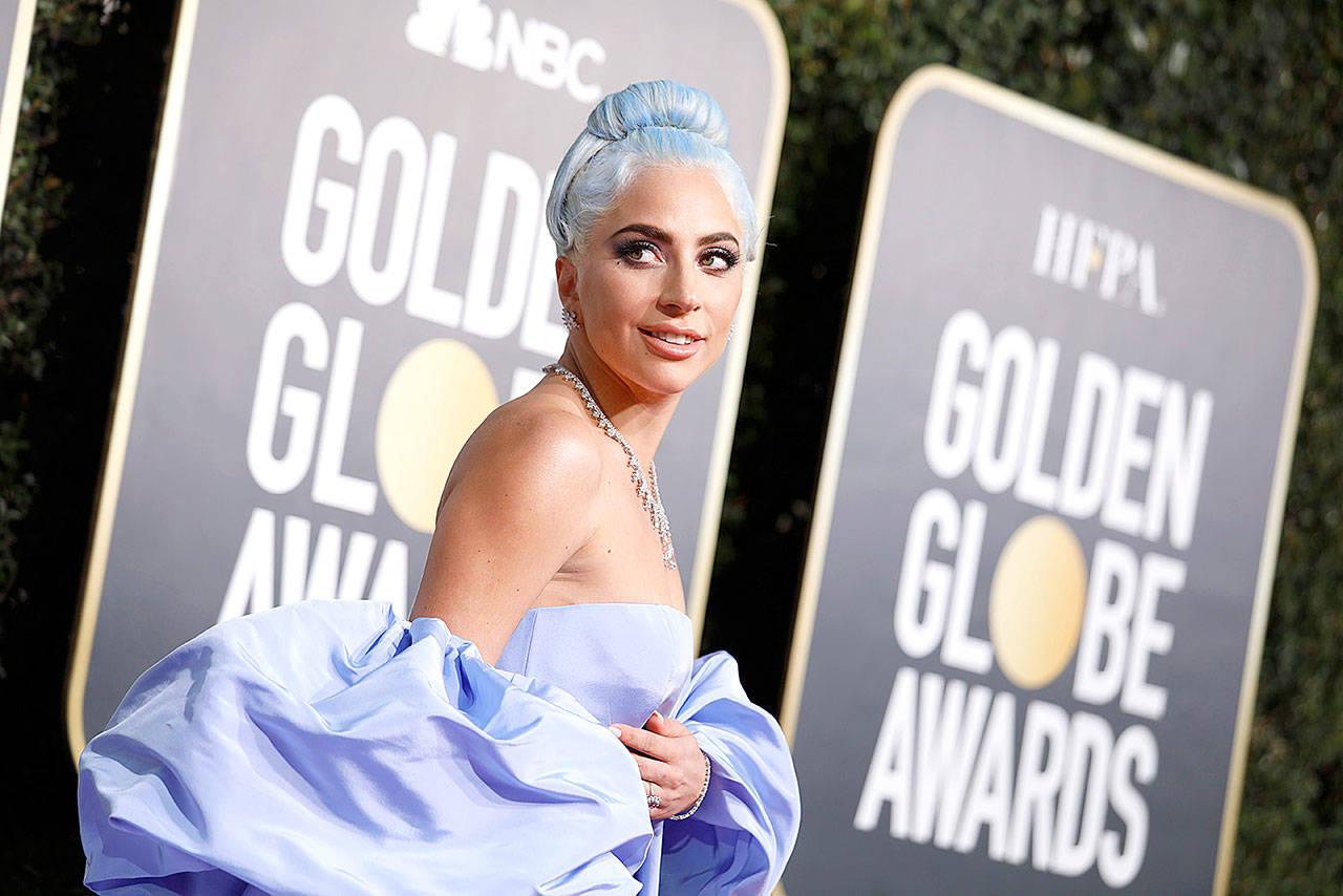 Lady Gaga arrives at the 76th Annual Golden Globes at the Beverly Hilton Hotel in Beverly Hills, California, on Jan. 6. (Jay L. Clendenin/Los Angeles Times)