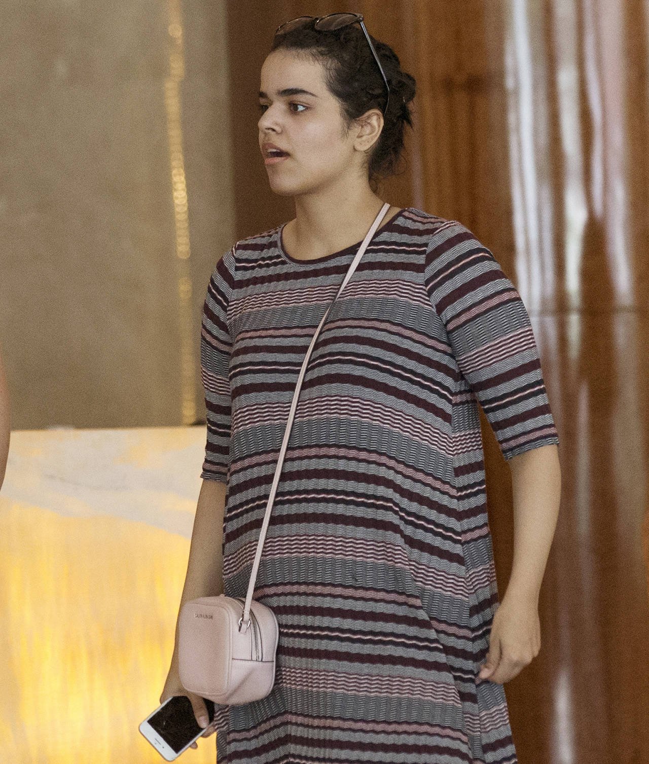 Rahaf Mohammed Alqunun is the 18-year old Saudi woman who fled her family to seek asylum. (AP Photo/Sakchai Lalit)