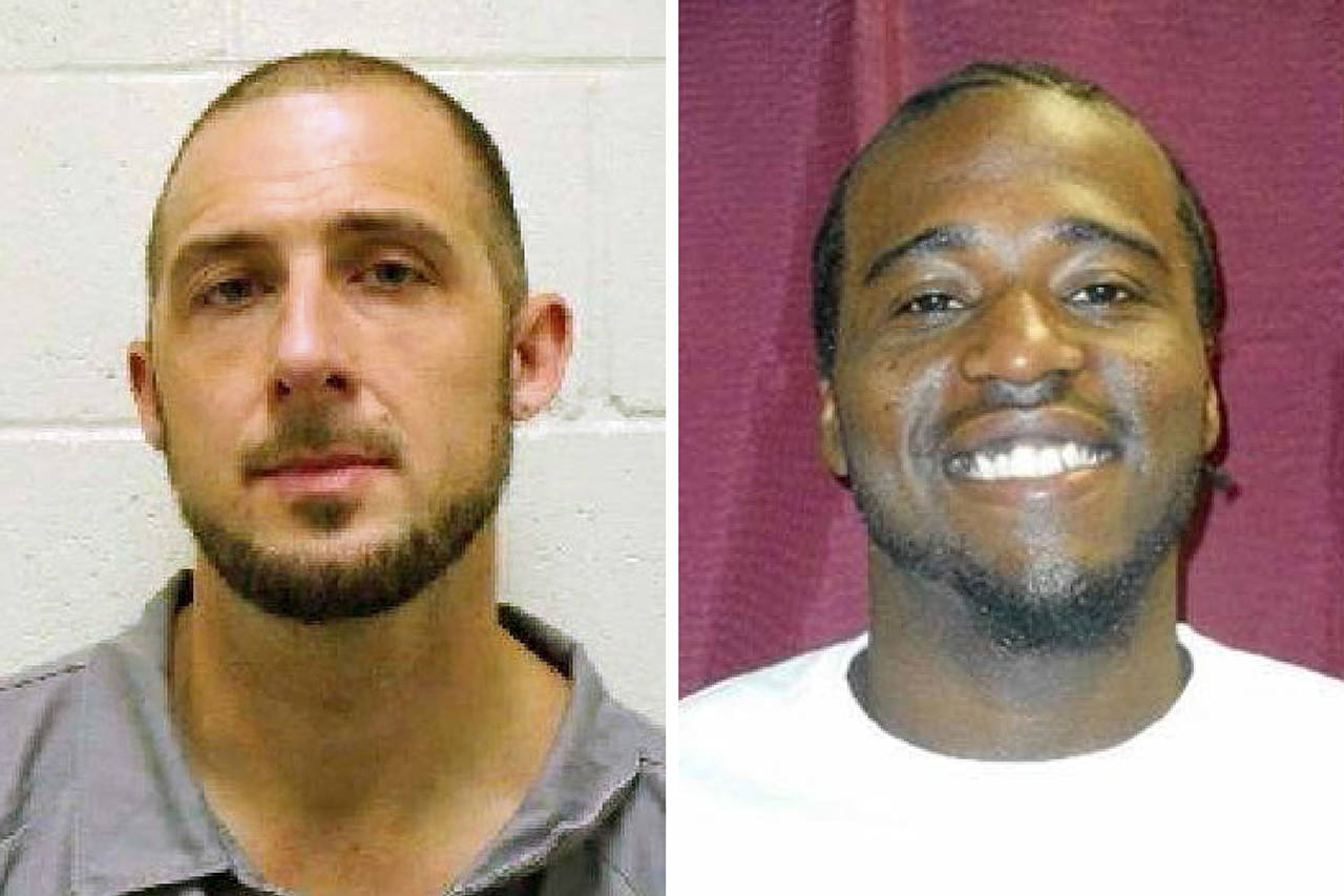 Jason Tryon (left) and Taylor Gray (Washington State Department of Corrections)