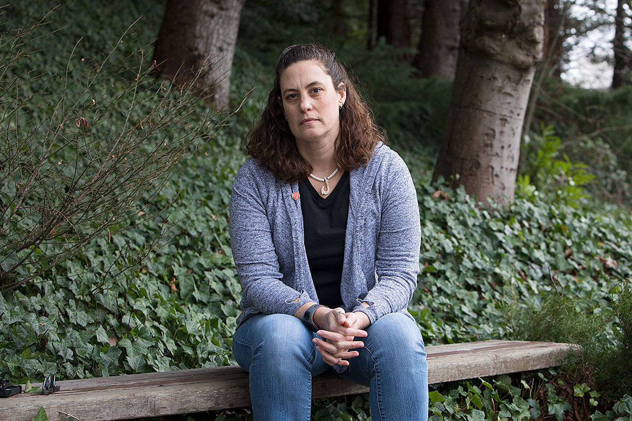 Anna Kagley is among the 800,000 federal workers not getting paid during the government shutdown. The Everett resident works for the National Oceanic and Atmospheric Administration as a fishery biologist. (Lizz Giordano / The Herald)