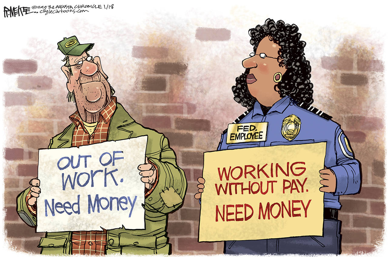 Editorial cartoons for Saturday, Jan. 19
