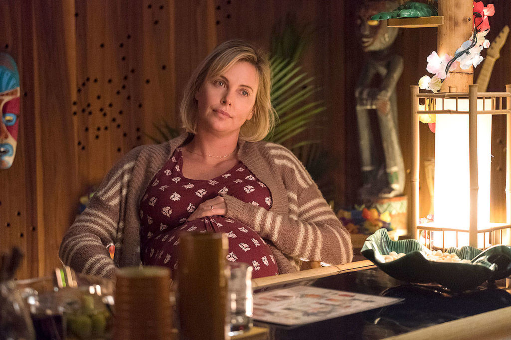 Charlize Theron gained close to 50 pounds for her role in “Tully.” (Kimberly French / Focus Features)
Charlize Theron in “Tully.” MUST CREDIT: Kimberly French, Focus Features
