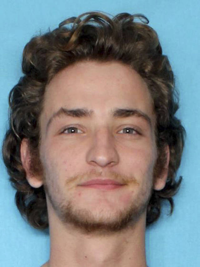 Dakota Theriot is suspected in two shootings that left five people dead in Louisiana. (Livingston Parish Sheriff’s Office via AP)