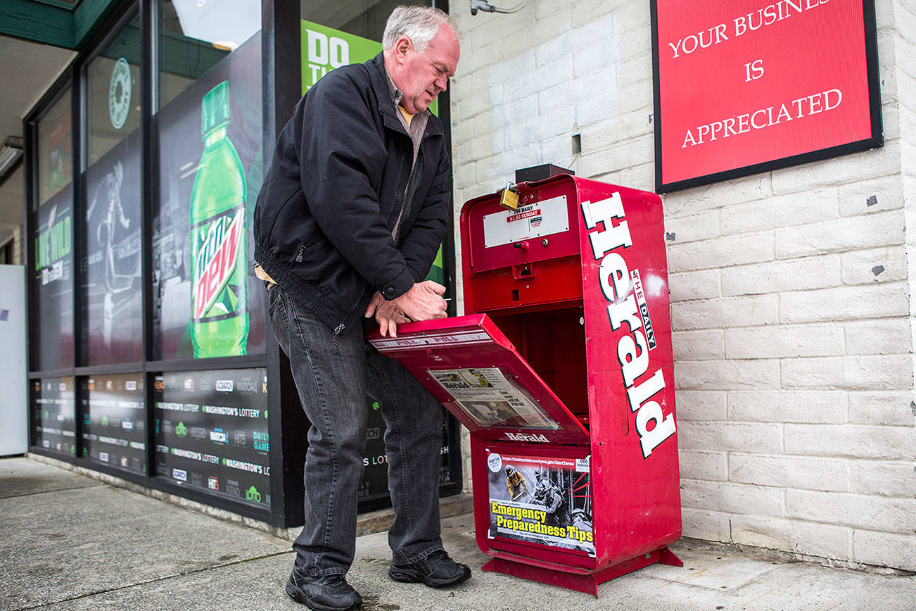 The future of newspaper stands is digital, sort of