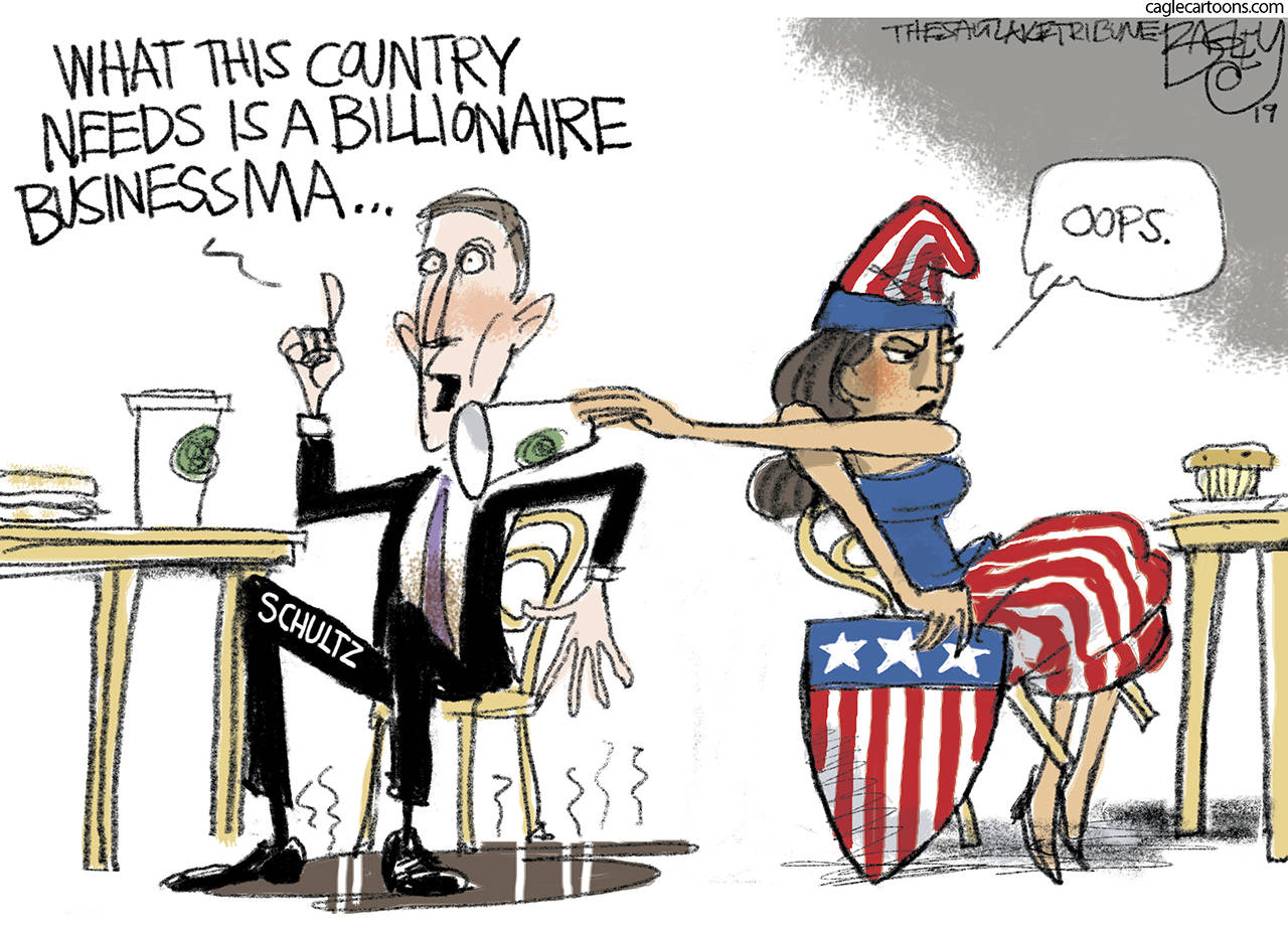 Editorial cartoons for Friday, Feb. 1