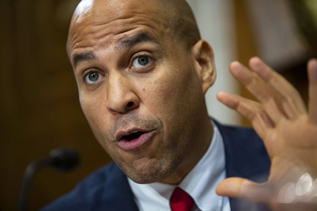 Sen. Cory Booker (Al Drago/Bloomberg)