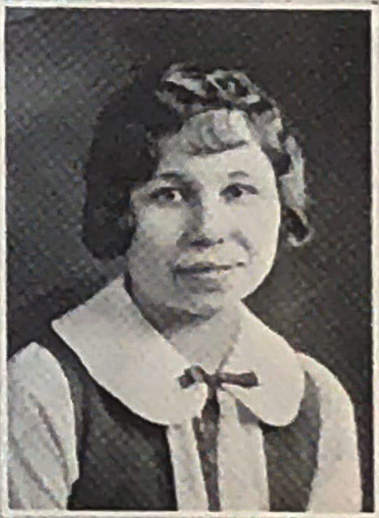 Harriette Shelton Dover’s Everett High School photo. She earned her diploma in 1926. (Tulalip Tribes Hibulb Cultural Center)
