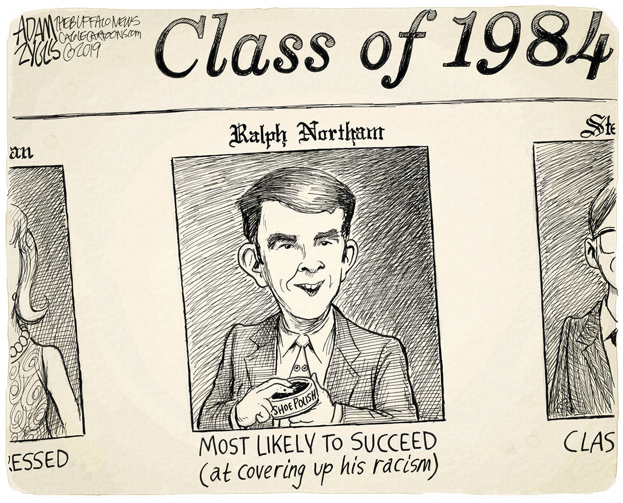 Editorial cartoons for Tuesday, Feb. 5