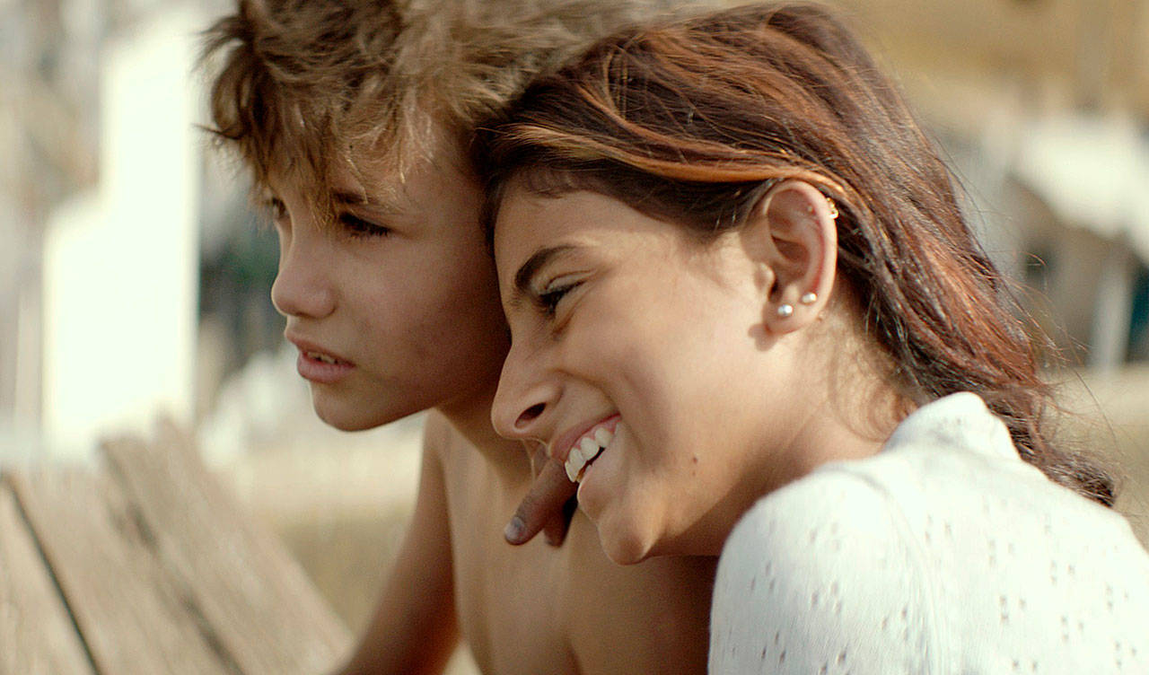 Zain Al Rafeea (left) and Cedra Izam play brother and sister in “Capernaum.” (Sony Pictures Classics)