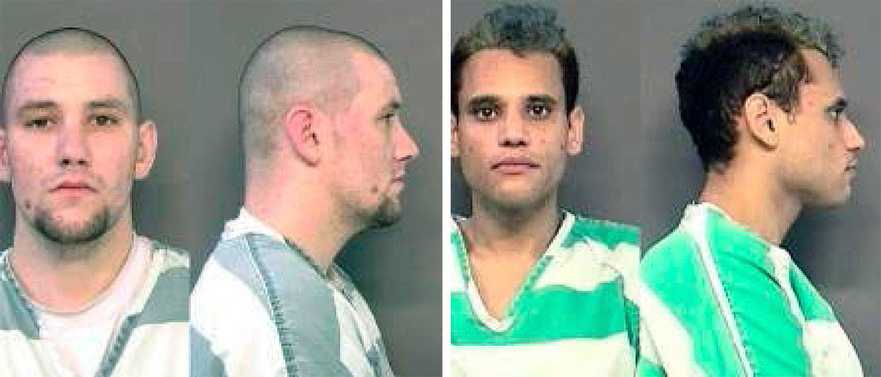 Joshua Landes (left) and Matthew Gretencort. (Washington State Department of Corrections)