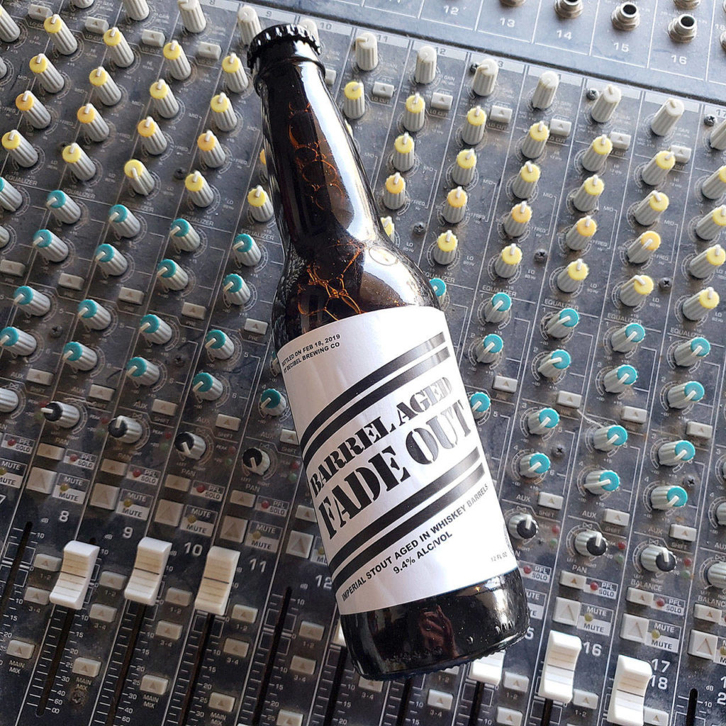 Decibel Brewing has a new Barrel Aged Fade Out, an imperial stout aged in Bad Dog Distillery’s whiskey barrels. (Aaron Swaney)