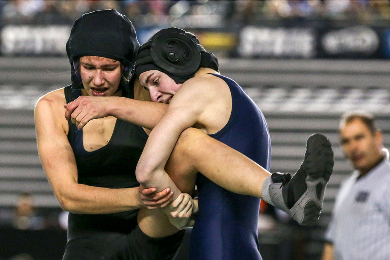 Kamiak wrestler surprises herself with second-place finish