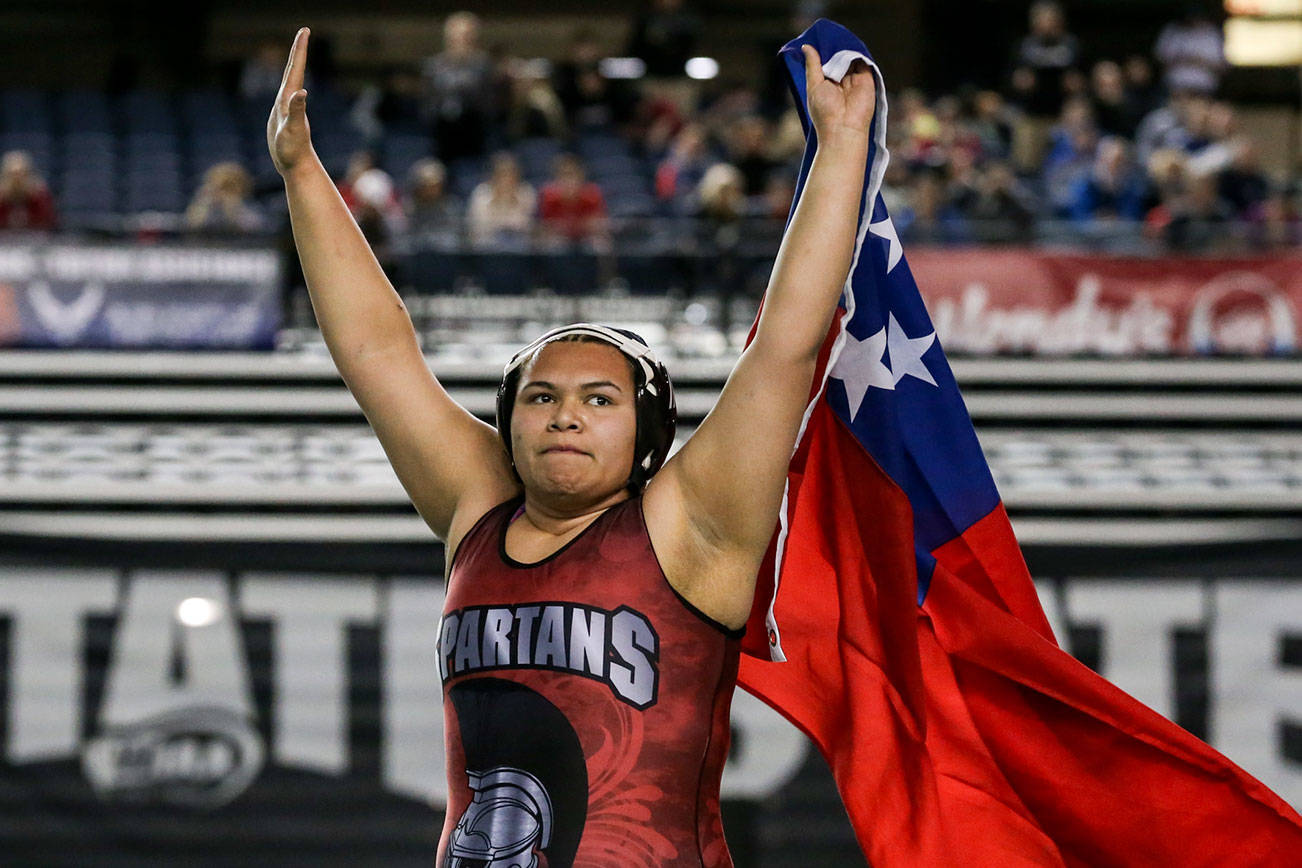 Stanwood junior wrestles her way to a state title