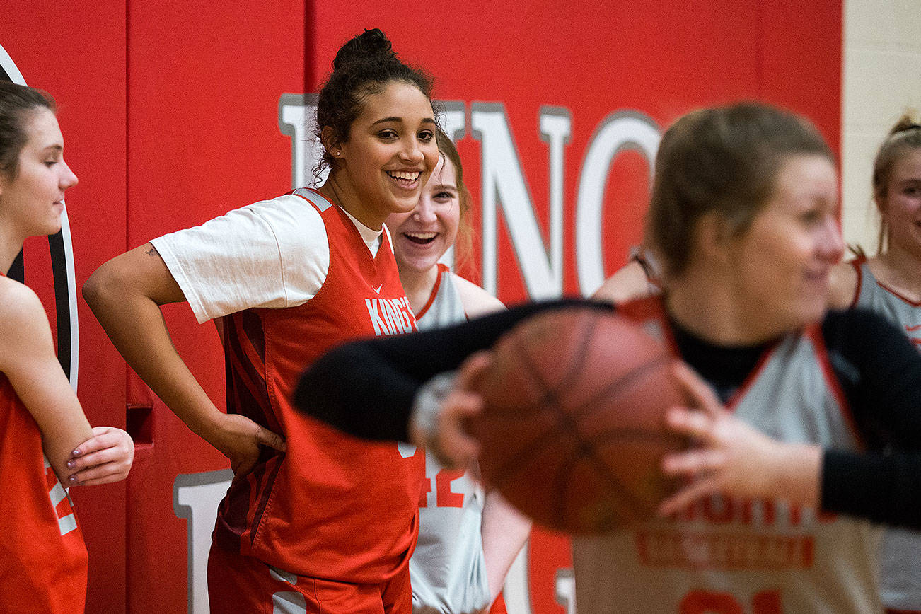 King’s frosh, the daughter of UW coaches, was raised on hoops