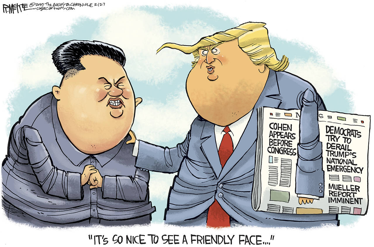 Editorial cartoons for Wednesday, Feb. 27