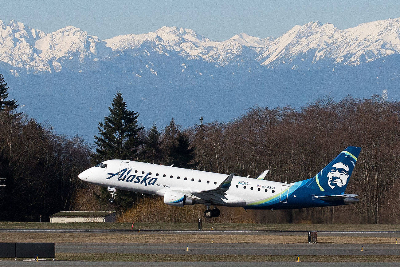 And we’re off! First passenger flight leaves Everett