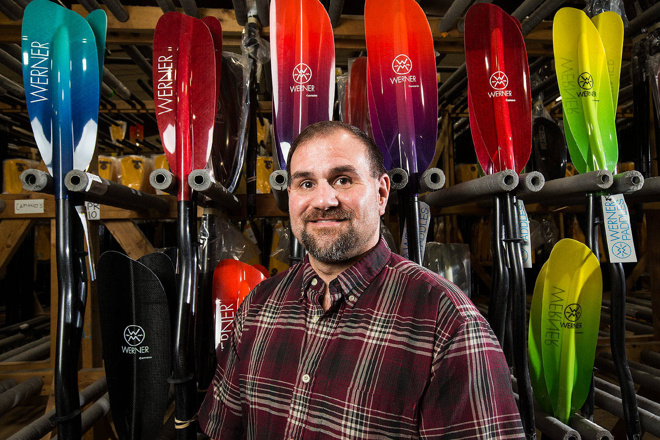 Werner Furrer needed a paddle, so he made one — then another