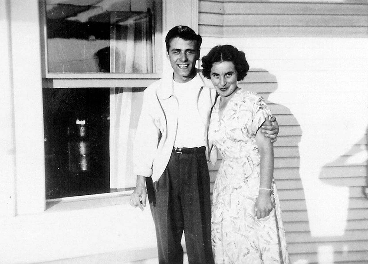 Deane and Reita Cruze while they were dating in 1951. Deane retired from the Boeing Co. in 1995 and named a scholarship after his wife for students whose parents work at the company. (Family photo)