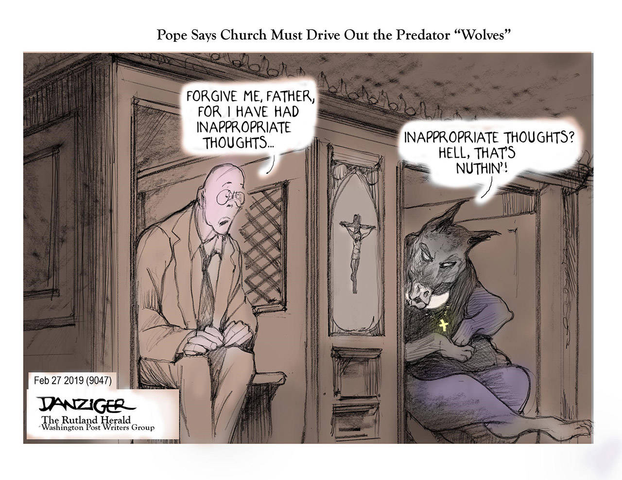 Editorial cartoons for Monday, March 4